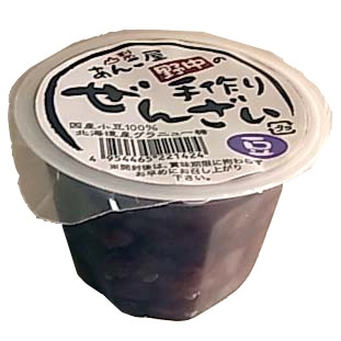 あんこ屋野中の手作りぜんざい 豆 120g・1個