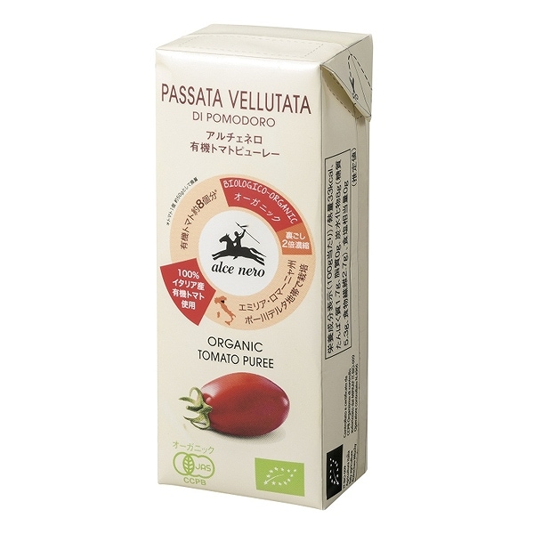 アルチェネロ 有機トマトピューレー 200g×3・1箱 | たれ・ソース