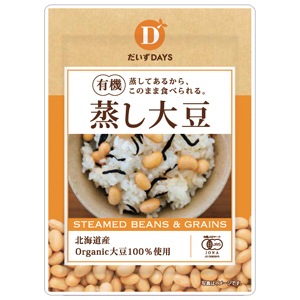 有機蒸し大豆 100g・1袋 | その他 | こだわりや オンラインショップ