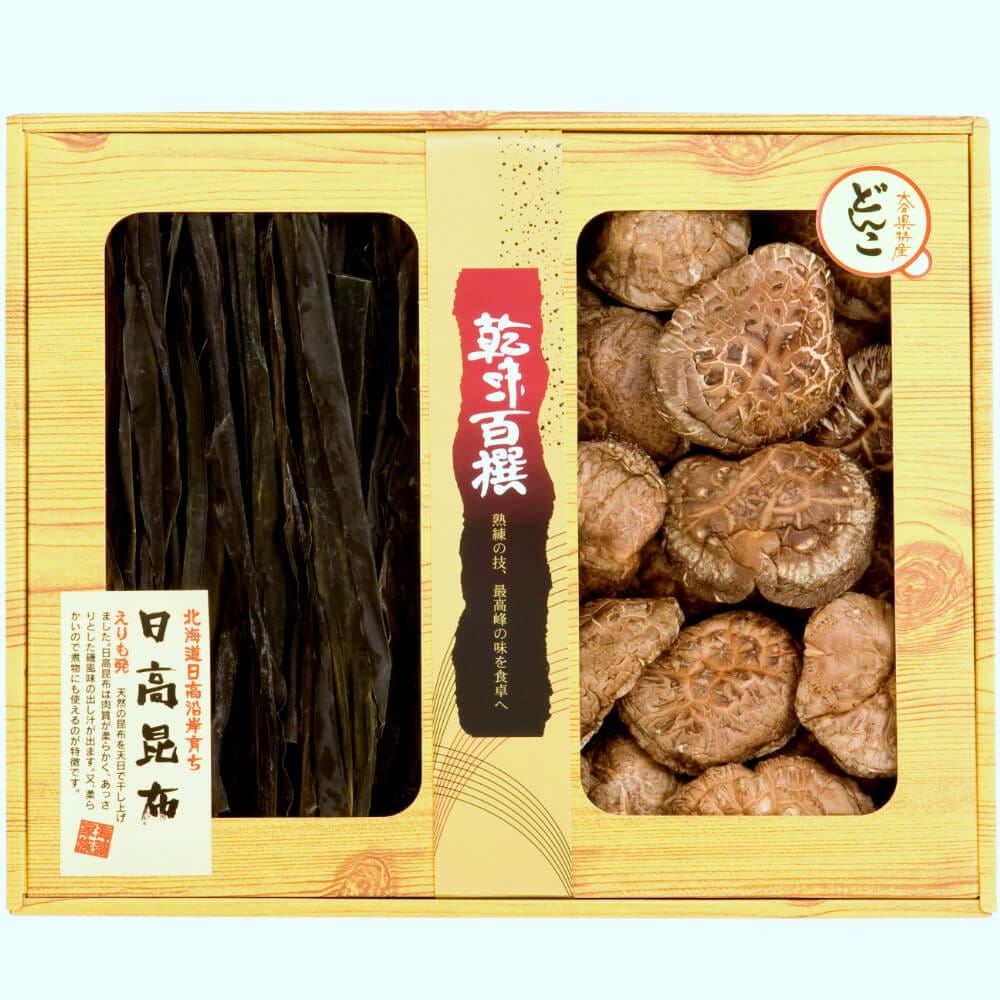 マルナカ・フーズ 大分産どんこ・日高昆布ギフトセット(DH-50)