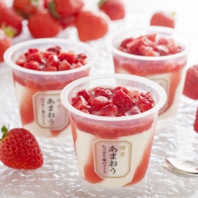 博多あまおうたっぷり苺のアイス　