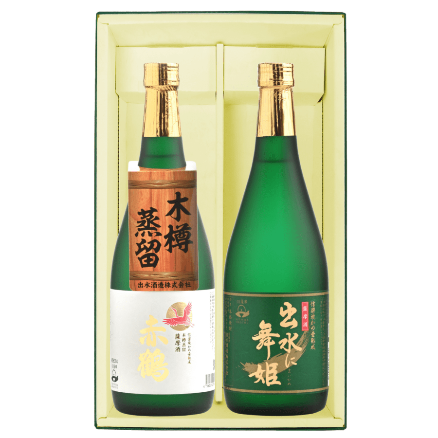 出水の焼酎2本セット（出水に舞姫と赤鶴）