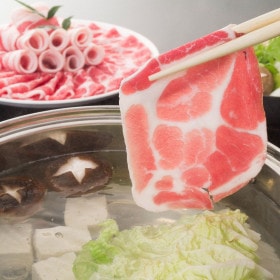 鹿児島黒豚豪華四段重しゃぶしゃぶセット 