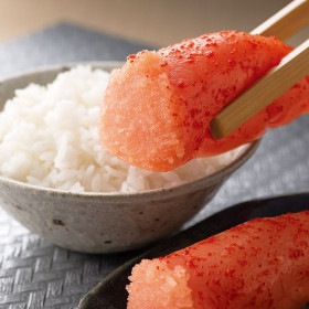 無着色辛子明太子博多あごおとし　大きな切れ子　【ご自宅用】