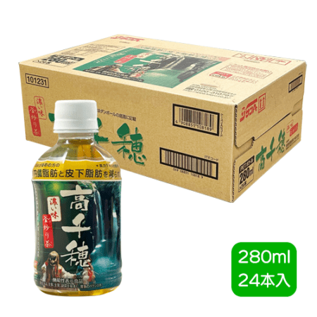 濃い釜炒り茶（280ml×24本）