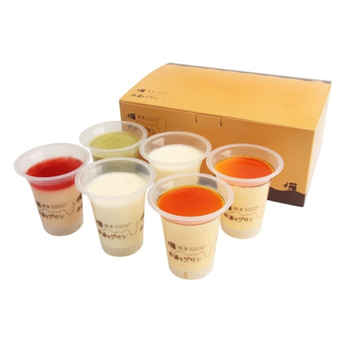 彩りプリン6個セット