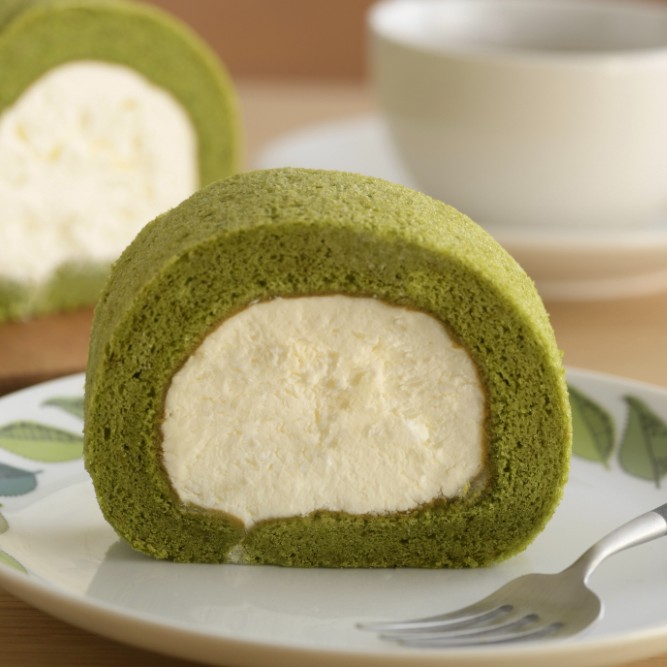 【期間限定】プレミアム米粉ロールケーキ（抹茶）