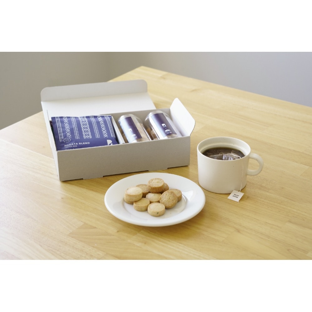 コーヒーバッグとクッキーのギフト
