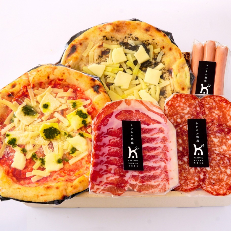 トンネル熟成ハムとナポリ風石窯ピザセット（GPH-C）