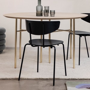 ڼȯferm LIVING (եӥ) Herman Dining Chair(ϡޥ˥󥰥) ֥å ̲/ƥꥢ/ȶ/Ź 緿̵ۡڡ