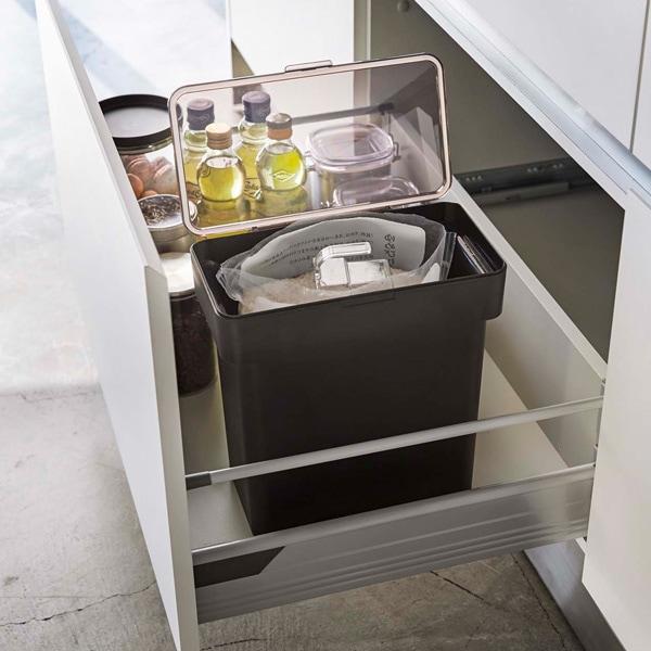 お取り寄せ】山崎実業 tower (タワー) 袋ごと米びつ(密閉) 5kg