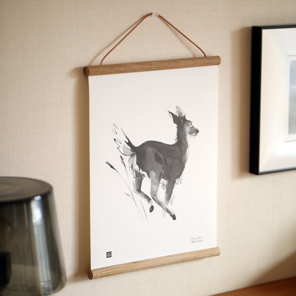 ��50%OFF��Teemu Jarvi (�ơ��ࡦ������) �ݥ����� 30��40cm WHITE-TAILED DEER (��������) �̲�/����ƥꥢ/������������Ź��