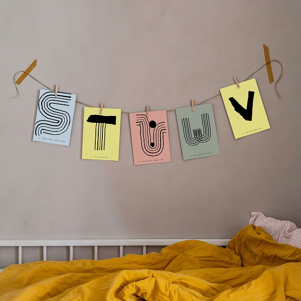 ڥڡоݡۡڤ󤻡Paper CollectiveMADO (ޥ) ݥ A5 Alphabet Spaghetti SZ/&#198;/&#216;/&#197;ڥ᡼ء