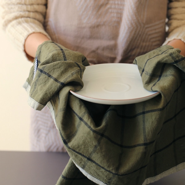 �ڤ����󤻡�Ferm Living (�ե������ӥ�) Hale Tea Towels�ʥإ��� �ƥ���������� ���꡼��/�֥�å� �̲�/���å��󥿥���/������������Ź��