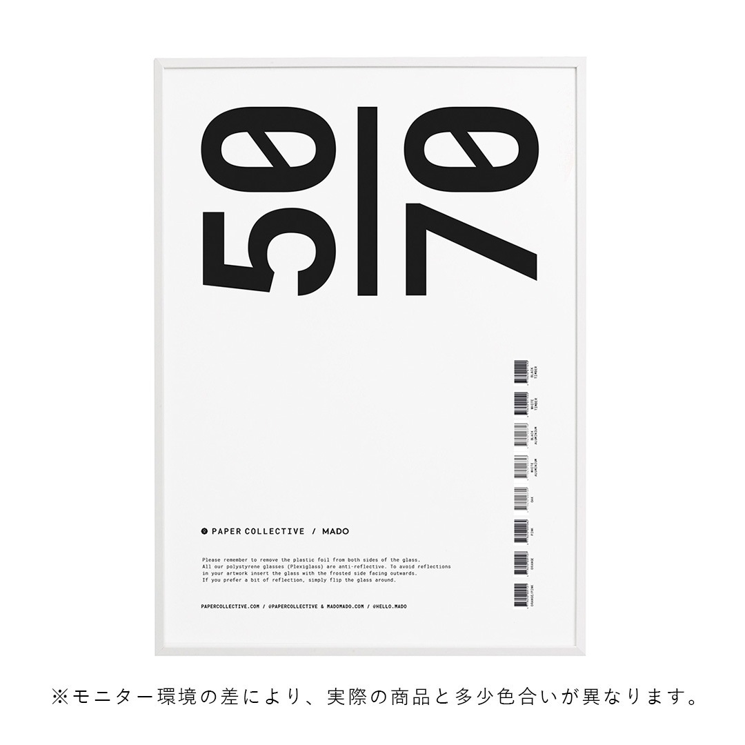 paper Collective 50×70 balance01 + フレーム Paper Collective | Balance 01 / FRAME OAK 50×70cm｜【公式