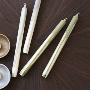 �ڤ����󤻡�ferm LIVING (�ե������ӥ�) Dryp Candles (�ɥ�åץ����ɥ�) 2�ܥ��å� ���꡼�֥��꡼��/�������॰�졼 �̲�/����ƥꥢ/��������/������������Ź��