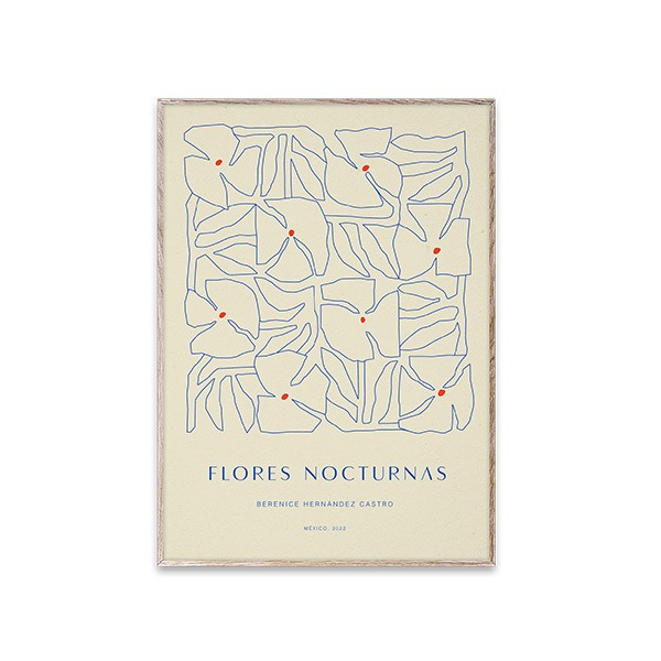Paper Collective �ݥ�������30��40��Flores Nocturnas 01 �̲� ����ƥꥢ ������ �ڡ��ѡ����쥯�ƥ��� Berenice Hernandez ������������Ź�ʡڤ����󤻡ۡڥ����ڡ����оݡۡ�����̵����