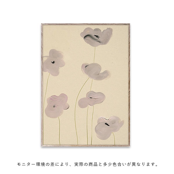 ペーパーコレクティブポスター50x70 WhiteVallmo北欧 キャンペーン対象】【お取り寄せ】Paper Collective (ペーパー