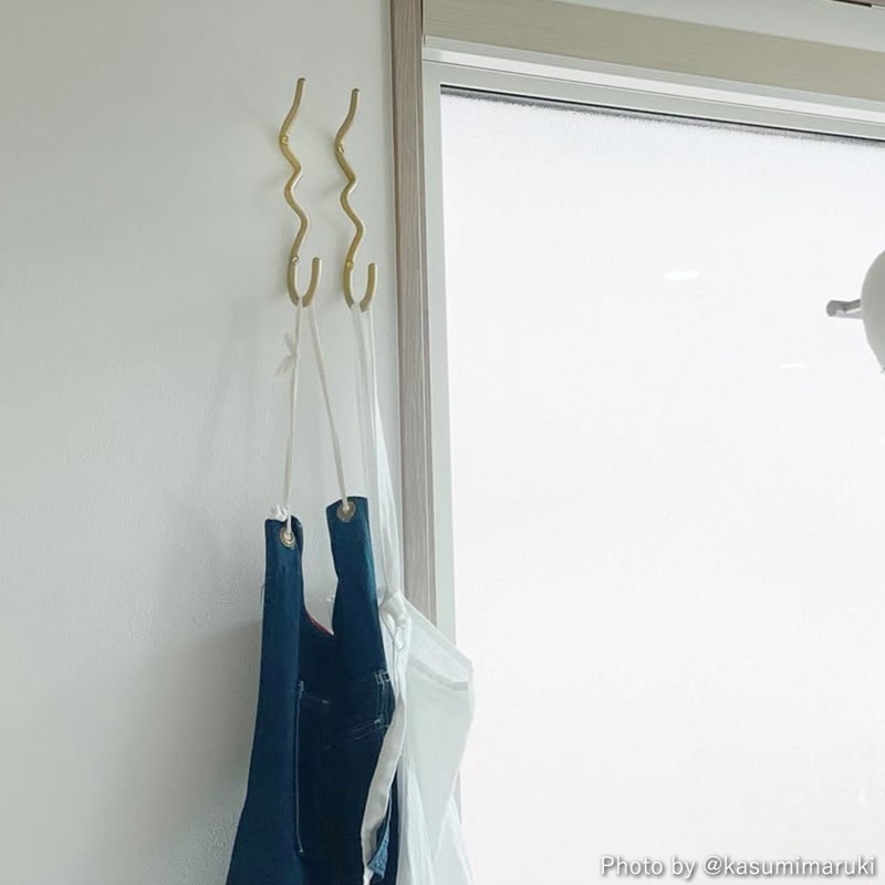 Ferm Living Curvature Hook �����Х��奢 �եå� �֥饹 �֥�å��֥饹 �̲� ����ƥꥢ �ɳݤ� �����ȥϥ󥬡� ������ �ե������ӥ� ������������Ź�ʡڹ���߸ˤ����