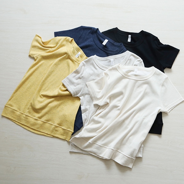 コットン100% マルチカラー 半袖Tシャツ