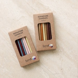 ڹ߸ˤferm LIVING (եӥ) Miniature Candles (ߥ˥奢ɥ) 24ܥå ֥/ॸ֥ ̲///ƥꥢ/Źʡ̵ڡ