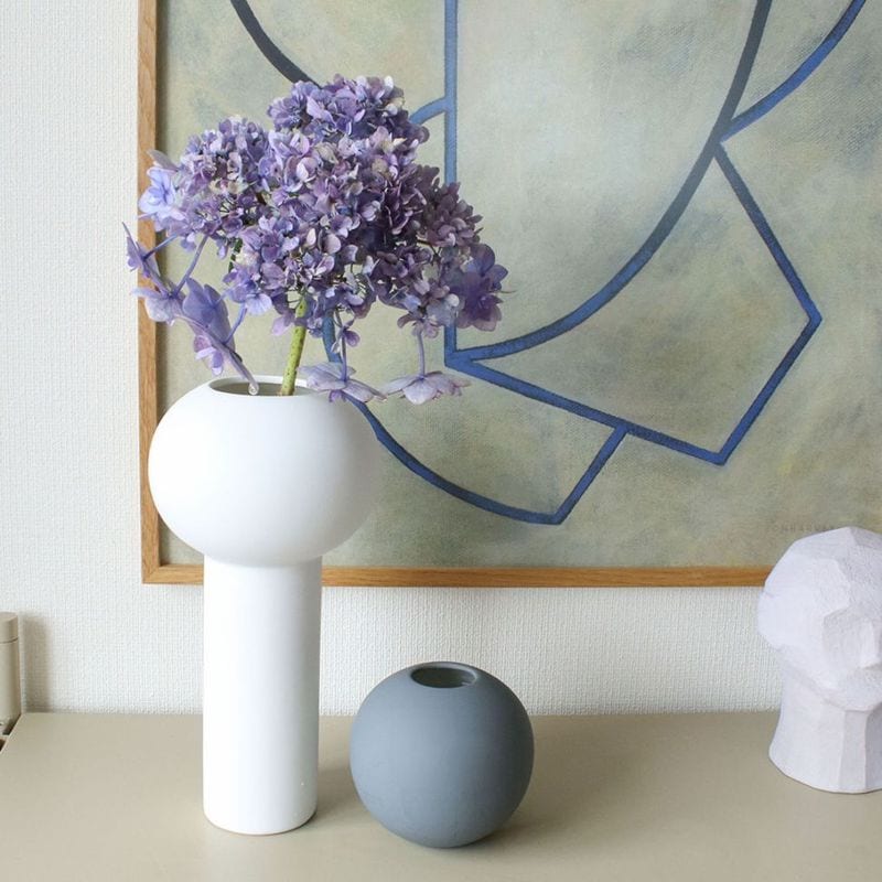 Cooee Design Ball Vase �ܡ���١��� 10cm �ۥ磻�� ����� �֥�å��� ���졼 �֥�å� �̲� ����ƥꥢ ���� ���������ǥ����� ������������Ź��