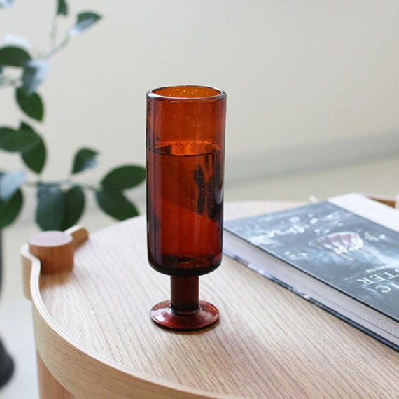 �ڹ���߸ˤ����Ferm Living (�ե������ӥ�) Oli Champagne Flute (���� �����ѥ�ե롼��) ����С�/�ꥵ�����륯�ꥢ �̲�/����/���饹/������������Ź