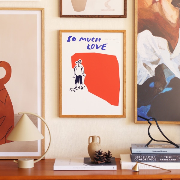 新品未開封 MADO アートポスター 30×40 ポスター 北欧 30×40 cm レモン 果物 MADO × Soft Gallery Lemon