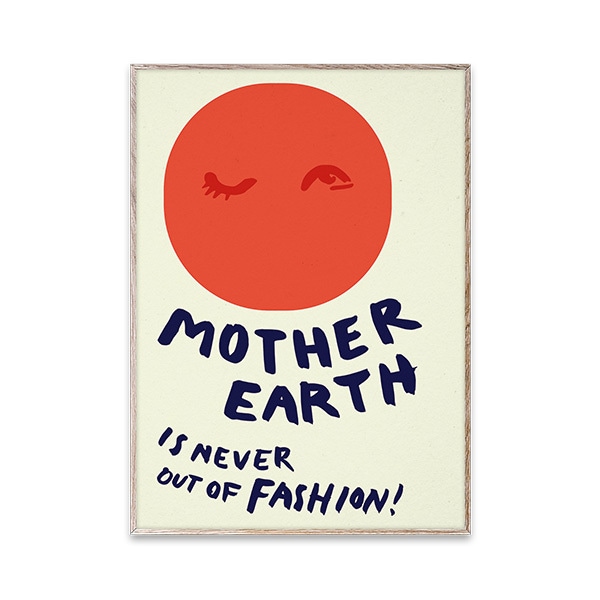 Paper Collective×MADO ポスター【50×70】Mother Earth 北欧