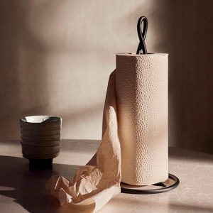 �ڤ櫓���ꡦ50%OFF��Ferm Living Curvature Paper Towel Holder �����Х��奢 �ڡ��ѡ�������ۥ���� �ڥ֥�å��֥饹���̲� ����ƥꥢ ���å���ڡ��ѡ� ������������Ź��