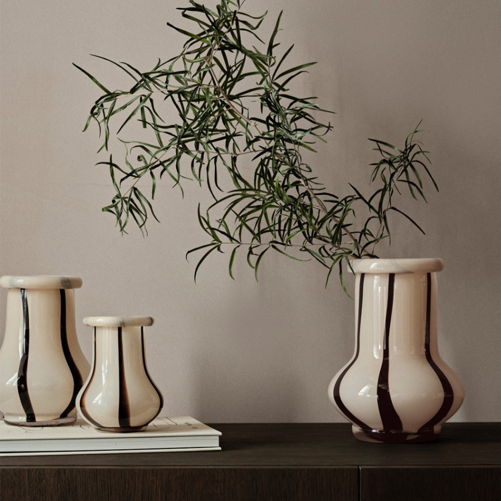 新品 ferm LIVING Riban Vase L 花瓶 ファームリビング お取り寄せ】Ferm Living (ファームリビング) Riban Vase (リバン