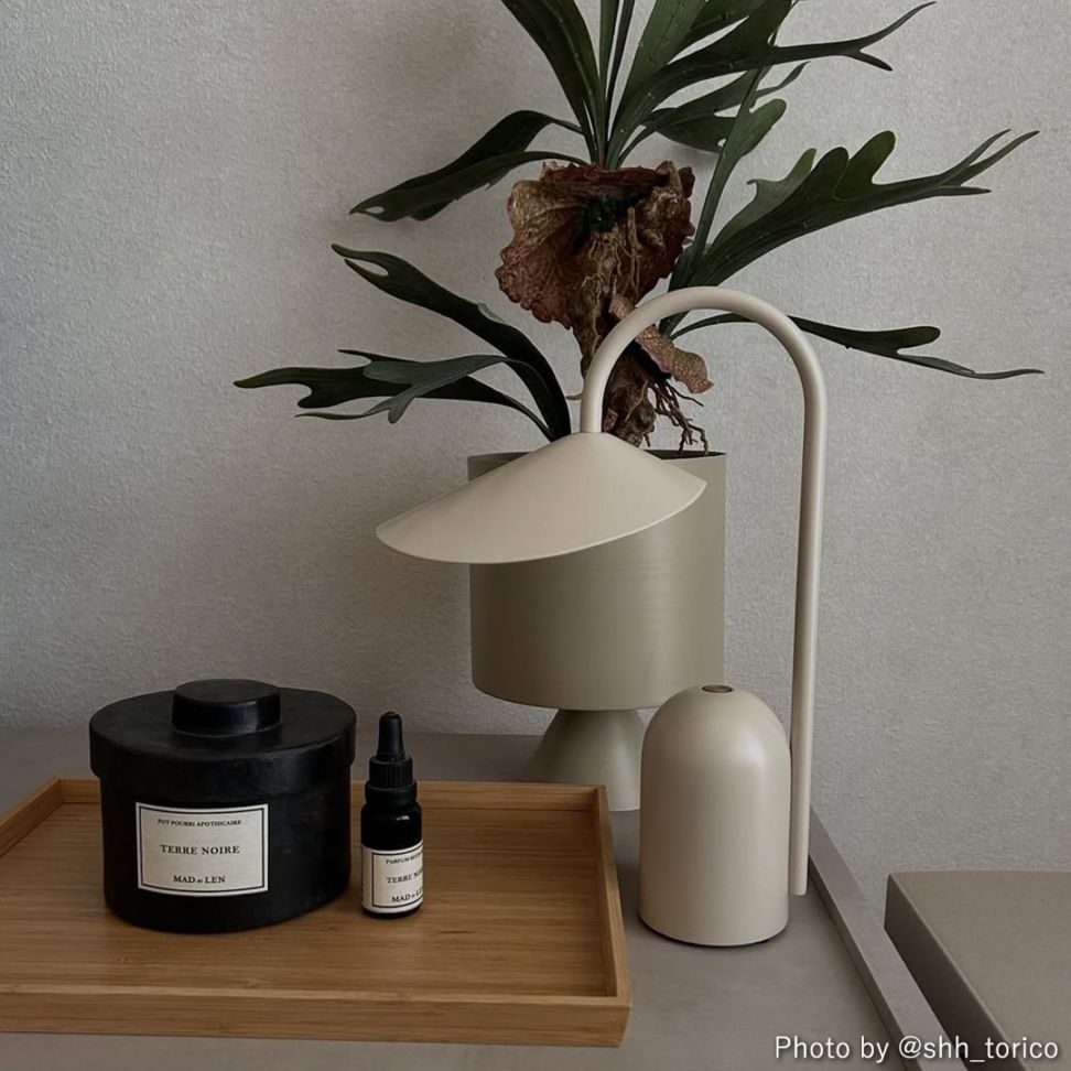 Rolf Palm　北欧/陶器/花器/ビンテージ/ロルフパルム 国内在庫あり】Ferm Living (ファームリビング) Arum portable lamp