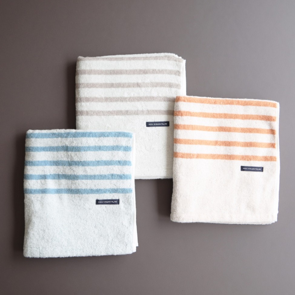 MOU KAWAITA-NO 室内2.5時間で乾く！速乾ミニバスタオル ブルー