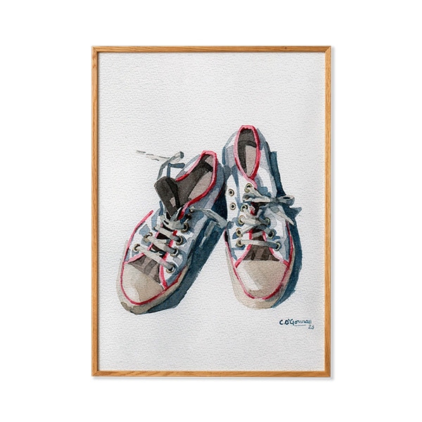 Paper Collective ポスター【50×70】The Sneakers 北欧 インテリア