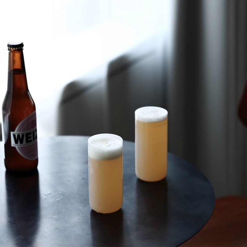 ��30%OFF��ideaco milk glass HAKU slim 2�ĥ��å� �ۥ磻�� �ߥ�� ���饹 ���饹���� ����֥顼 ��Ǯ �ߥ륯���饹 ���ǥ�����under3500��
