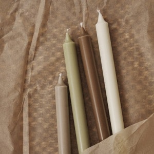 ڹ߸ˤFerm Living (եӥ) Pure Candles (ԥ奢 ɥ) 4ܥå ܥ˥å֥/֥/ॸ֥ ̲/ƥꥢ/ꥹޥ/Ź