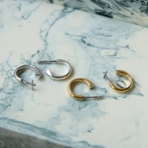 BAQLESS ゴールド フープピアス　バックレス 楽天市場】Baqless バックレス ピアス ゴールド シルバー