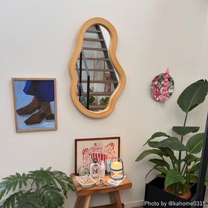 ��50��OFF��Ferm Living (�ե������ӥ�) Pond Mirror (�ݥ�ɥߥ顼) M �饿�� �̲�/����ƥꥢ/��/������������Ź��