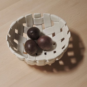 ڤ󤻡 Ferm Living (եӥ) Plait Bowl (ץ쥤 ܥ Ø24 եۥ磻 /ɥ꡼ ̲/ƥꥢ/Ź
