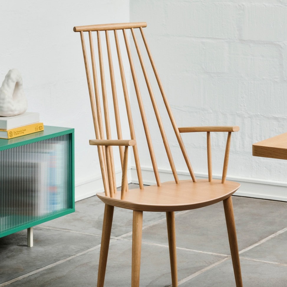 お取り寄せ】HAY (ヘイ) J110 チェア ウォーターラッカー 北欧