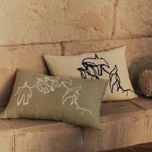 ڤ󤻡 Ferm Living (եӥ) Vuelo Cushion (֥ å) ॰꡼ /ʥ ̲/ƥꥢ/ƥ/Ź