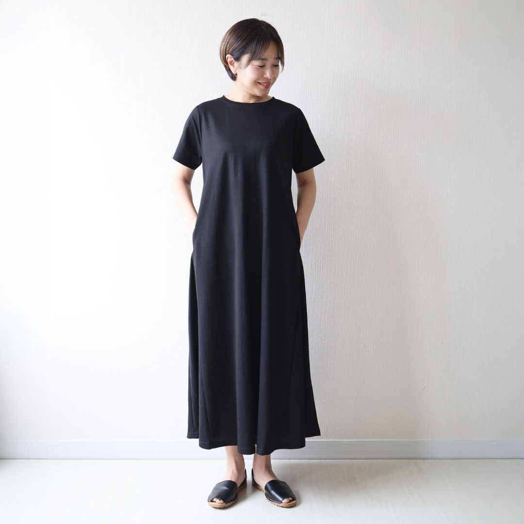 Sans Souci 34+ (サンスーシ) シワになりにくい 接触冷感 フレア