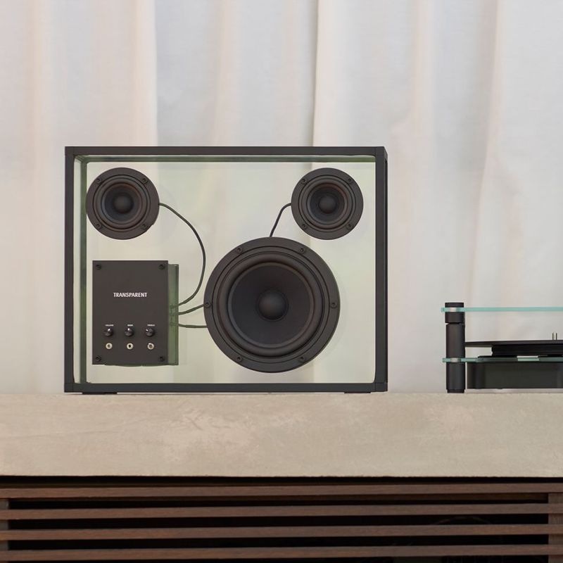 �ڤ����󤻡� TRANSPARENT (�ȥ�󥹥ڥ�����) Transparent Speaker�ʥȥ�󥹥ڥ����� ���ԡ������� �ۥ磻��/�֥�å�/�֥�å������� �̲�/���������ǥ�/���ԡ�����/�����ǥ���/����ƥꥢ����������եȡ�