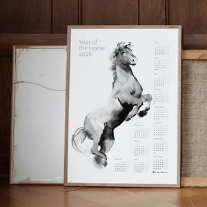 Teemu Jarvi (�ơ��ࡦ������) ��������/�ݥ����� Year of the Horse 2026 50��70cm �̲�/����ƥꥢ/������/����/��/������������Ź��