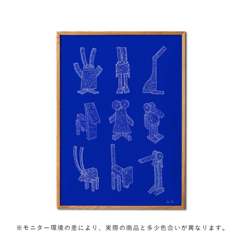 �ڤ����󤻡�Paper Collective (�ڡ��ѡ����쥯�ƥ���) �ݥ�������70��100��Offcut Animals �̲�/����ƥꥢ/������/������������Ź��