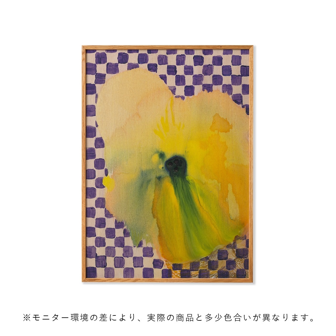 �ڥ����ڡ����оݡۡڤ����󤻡�Paper Collective (�ڡ��ѡ����쥯�ƥ���) �ݥ�������70��100��Flower with Checks 02 �̲�/����ƥꥢ/������/������������Ź��