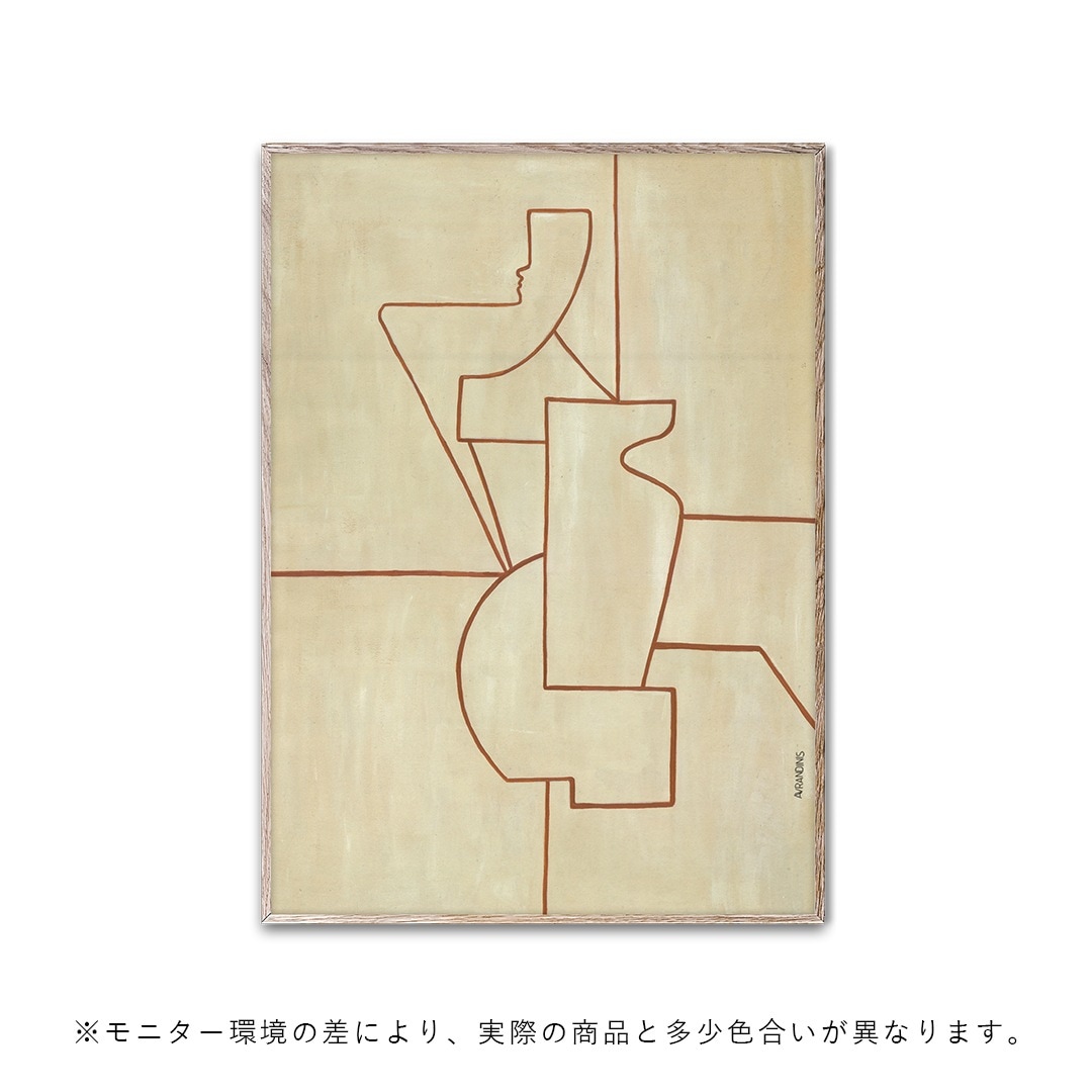 �ڤ����󤻡�Paper Collective (�ڡ��ѡ����쥯�ƥ���) �ݥ�������70��100��Antic Ideal 01 �̲�/����ƥꥢ/������/������������Ź��