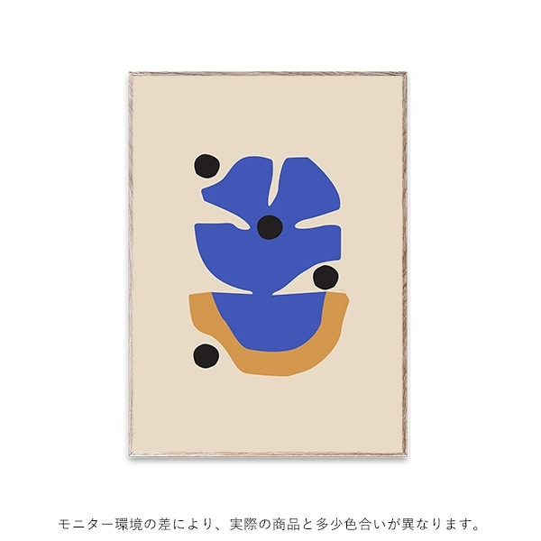 �ڥ����ڡ����оݡۡڤ����󤻡�Paper Collective (�ڡ��ѡ����쥯�ƥ���) �ݥ�������70��100��Flor Azul �̲�/����ƥꥢ/������/������������Ź��