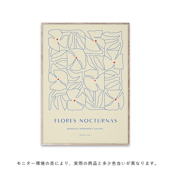 �ڥ����ڡ����оݡۡڤ����󤻡�Paper Collective (�ڡ��ѡ����쥯�ƥ���) �ݥ�������70��100��Flores Nocturnas 01 �̲�/����ƥꥢ/������/������������Ź��