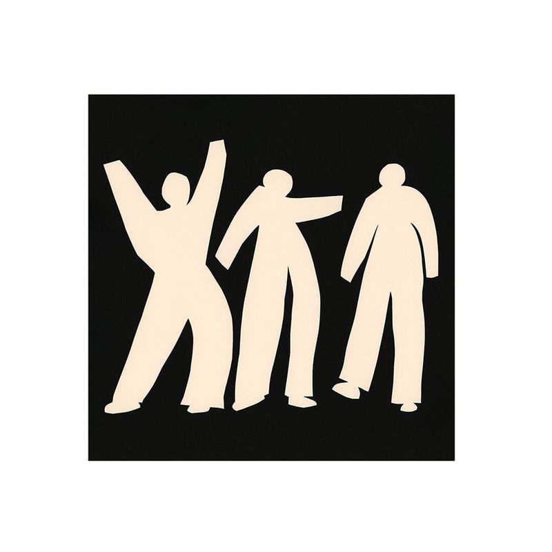 Paper Collective �ݥ�������30��30��Three Dancers �̲� ����ƥꥢ ������ �ڡ��ѡ����쥯�ƥ��� Leia Bryans ������������Ź�ʡڤ����󤻡ۡڥ����ڡ����оݡۡ�����̵����